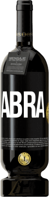 49,95 € Envio grátis | Vinho tinto Edição Premium MBS® Reserva Abra Etiqueta Preta. Etiqueta personalizável Reserva 12 Meses Colheita 2014 Tempranillo