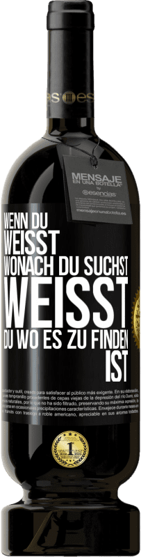 49,95 € Kostenloser Versand | Rotwein Premium Ausgabe MBS® Reserve Wenn du weisst, wonach du suchst, weisst du, wo es zu finden ist Schwarzes Etikett. Anpassbares Etikett Reserve 12 Monate Ernte 2014 Tempranillo