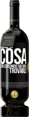 49,95 € Spedizione Gratuita | Vino rosso Edizione Premium MBS® Riserva Quando sai cosa stai cercando, sai dove trovarlo Etichetta Nera. Etichetta personalizzabile Riserva 12 Mesi Raccogliere 2014 Tempranillo