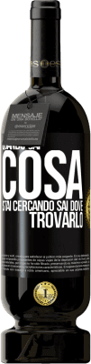 49,95 € Spedizione Gratuita | Vino rosso Edizione Premium MBS® Riserva Quando sai cosa stai cercando, sai dove trovarlo Etichetta Nera. Etichetta personalizzabile Riserva 12 Mesi Raccogliere 2016 Tempranillo