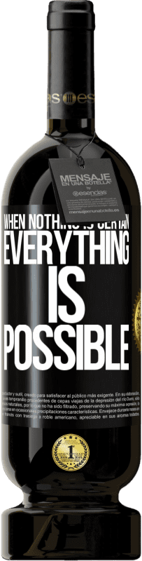 49,95 € Free Shipping | Red Wine Premium Edition MBS® Reserve When nothing is certain, everything is possible Black Label. Customizable label Reserve 12 Months Harvest 2014 Tempranillo