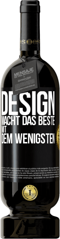 49,95 € Kostenloser Versand | Rotwein Premium Ausgabe MBS® Reserve Design macht das Beste mit dem Wenigsten Schwarzes Etikett. Anpassbares Etikett Reserve 12 Monate Ernte 2014 Tempranillo