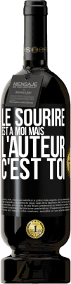 49,95 € Envoi gratuit | Vin rouge Édition Premium MBS® Réserve Le sourire est à moi, mais l'auteur c'est toi Étiquette Noire. Étiquette personnalisable Réserve 12 Mois Récolte 2015 Tempranillo