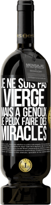 49,95 € Envoi gratuit | Vin rouge Édition Premium MBS® Réserve Je ne suis pas vierge, mais à genoux je peux faire des miracles Étiquette Noire. Étiquette personnalisable Réserve 12 Mois Récolte 2014 Tempranillo