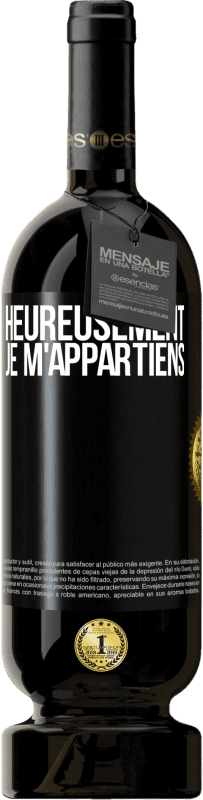49,95 € Envoi gratuit | Vin rouge Édition Premium MBS® Réserve Heureusement, je m'appartiens Étiquette Noire. Étiquette personnalisable Réserve 12 Mois Récolte 2016 Tempranillo