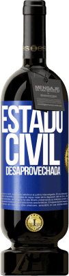 49,95 € Envío gratis | Vino Tinto Edición Premium MBS® Reserva Estado civil: desaprovechada Etiqueta Azul. Etiqueta personalizable Reserva 12 Meses Cosecha 2015 Tempranillo