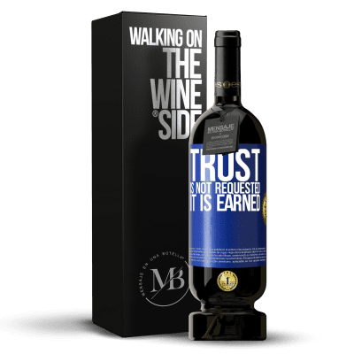 «Trust is not requested, it is earned» Premium Edition MBS® Reserve