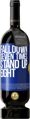 49,95 € Free Shipping | Red Wine Premium Edition MBS® Reserve Falldown seven times. Stand up eight Blue Label. Customizable label Reserve 12 Months Harvest 2016 Tempranillo