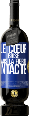 49,95 € Envoi gratuit | Vin rouge Édition Premium MBS® Réserve Le cœur brisé. Mais la fierté intacte Étiquette Bleue. Étiquette personnalisable Réserve 12 Mois Récolte 2015 Tempranillo