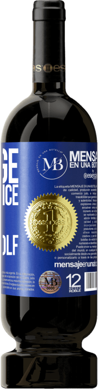 39,95 € Free Shipping | Red Wine Premium Edition MBS® Reserva Change blue prince for fierce wolf Blue Label. Customizable label Reserva 12 Months Harvest 2015 Tempranillo