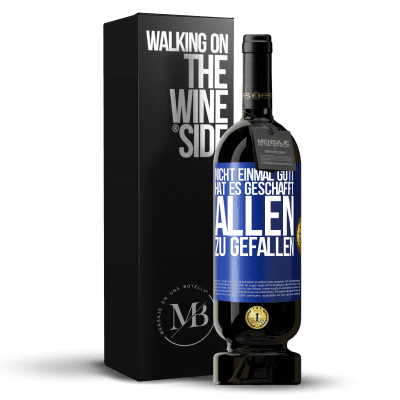 «Nicht einmal Gott hat es geschafft, allen zu gefallen» Premium Ausgabe MBS® Reserve