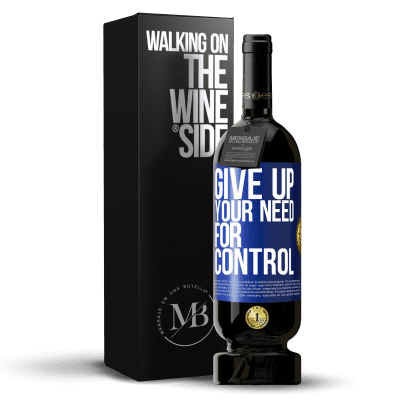 «Give up your need for control» プレミアム版 MBS® 予約する