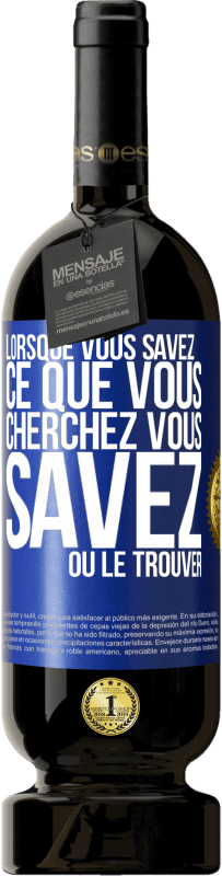 49,95 € Envoi gratuit | Vin rouge Édition Premium MBS® Réserve Lorsque vous savez ce que vous cherchez, vous savez où le trouver Étiquette Bleue. Étiquette personnalisable Réserve 12 Mois Récolte 2014 Tempranillo