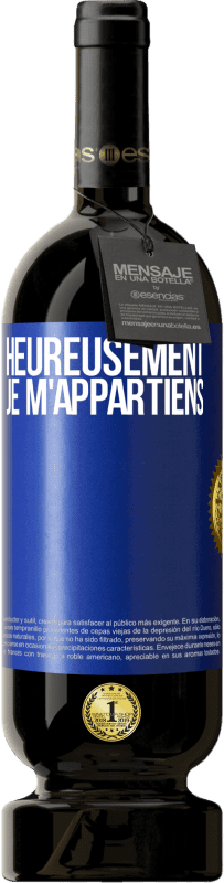 49,95 € Envoi gratuit | Vin rouge Édition Premium MBS® Réserve Heureusement, je m'appartiens Étiquette Bleue. Étiquette personnalisable Réserve 12 Mois Récolte 2016 Tempranillo