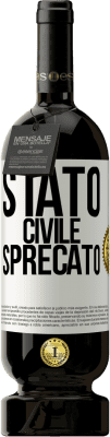 49,95 € Spedizione Gratuita | Vino rosso Edizione Premium MBS® Riserva Stato civile: sprecato Etichetta Bianca. Etichetta personalizzabile Riserva 12 Mesi Raccogliere 2014 Tempranillo