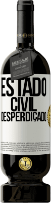 49,95 € Envio grátis | Vinho tinto Edição Premium MBS® Reserva Estado civil: desperdiçado Etiqueta Branca. Etiqueta personalizável Reserva 12 Meses Colheita 2015 Tempranillo