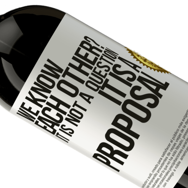 39,95 € Free Shipping | Red Wine Premium Edition MBS® Reserva We know each other? It is not a question, it is a proposal White Label. Customizable label Reserva 12 Months Harvest 2015 Tempranillo