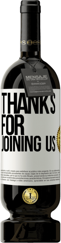 49,95 € 免费送货 | 红酒 高级版 MBS® 预订 感谢您加入我们 白标. 可自定义的标签 预订 12 个月 收成 2016 Tempranillo