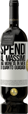 49,95 € Spedizione Gratuita | Vino rosso Edizione Premium MBS® Riserva Spendi al massimo una moneta in meno di quanto guadagni Etichetta Bianca. Etichetta personalizzabile Riserva 12 Mesi Raccogliere 2015 Tempranillo