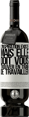 49,95 € Envoi gratuit | Vin rouge Édition Premium MBS® Réserve L'inspiration existe, mais elle doit vous trouver en train de travailler Étiquette Blanche. Étiquette personnalisable Réserve 12 Mois Récolte 2015 Tempranillo