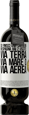 49,95 € Spedizione Gratuita | Vino rosso Edizione Premium MBS® Riserva Se finisci una gara in Spagna hai 3 partenze: via terra, via mare o via aerea Etichetta Bianca. Etichetta personalizzabile Riserva 12 Mesi Raccogliere 2015 Tempranillo