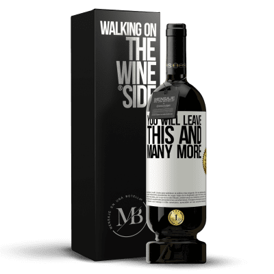 «You will leave this and many more» Premium Edition MBS® Reserve