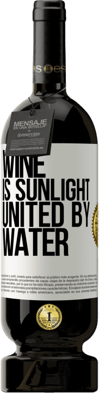 49,95 € Free Shipping | Red Wine Premium Edition MBS® Reserve Wine is sunlight, united by water White Label. Customizable label Reserve 12 Months Harvest 2014 Tempranillo