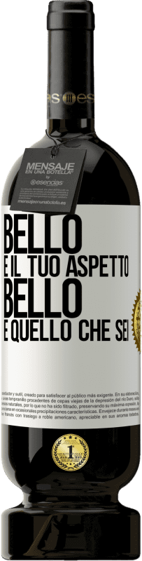 49,95 € Spedizione Gratuita | Vino rosso Edizione Premium MBS® Riserva Bello è il tuo aspetto, bello è quello che sei Etichetta Bianca. Etichetta personalizzabile Riserva 12 Mesi Raccogliere 2015 Tempranillo