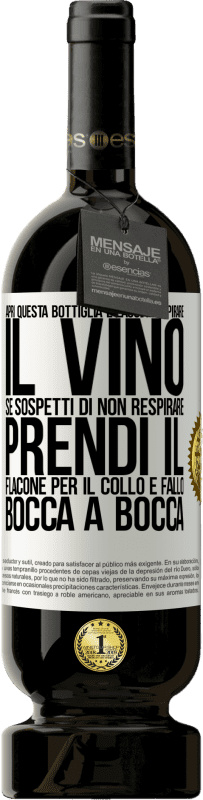 49,95 € Spedizione Gratuita | Vino rosso Edizione Premium MBS® Riserva Apri questa bottiglia e lascia respirare il vino. Se sospetti di non respirare, prendi il flacone per il collo e fallo bocca Etichetta Bianca. Etichetta personalizzabile Riserva 12 Mesi Raccogliere 2015 Tempranillo