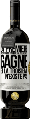 49,95 € Envoi gratuit | Vin rouge Édition Premium MBS® Réserve La première opportunité s'offre, la deuxième se gagne et la troisième n'existe pas Étiquette Blanche. Étiquette personnalisable Réserve 12 Mois Récolte 2015 Tempranillo