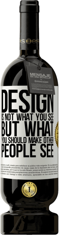 49,95 € 送料無料 | 赤ワイン プレミアム版 MBS® 予約する デザインはあなたが見ているものではなく、他の人に見せるものです ホワイトラベル. カスタマイズ可能なラベル 予約する 12 月 収穫 2016 Tempranillo