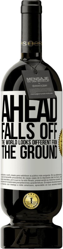 49,95 € 免费送货 | 红酒 高级版 MBS® 预订 来吧跌倒。世界看起来与地面不同 白标. 可自定义的标签 预订 12 个月 收成 2015 Tempranillo