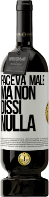 49,95 € Spedizione Gratuita | Vino rosso Edizione Premium MBS® Riserva Faceva male, ma non dissi nulla Etichetta Bianca. Etichetta personalizzabile Riserva 12 Mesi Raccogliere 2015 Tempranillo