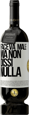 49,95 € Spedizione Gratuita | Vino rosso Edizione Premium MBS® Riserva Faceva male, ma non dissi nulla Etichetta Bianca. Etichetta personalizzabile Riserva 12 Mesi Raccogliere 2016 Tempranillo