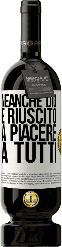 49,95 € Spedizione Gratuita | Vino rosso Edizione Premium MBS® Riserva Neanche Dio è riuscito a piacere a tutti Etichetta Bianca. Etichetta personalizzabile Riserva 12 Mesi Raccogliere 2016 Tempranillo