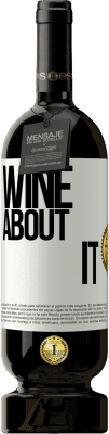 49,95 € 送料無料 | 赤ワイン プレミアム版 MBS® 予約する Wine about it ホワイトラベル. カスタマイズ可能なラベル 予約する 12 月 収穫 2014 Tempranillo