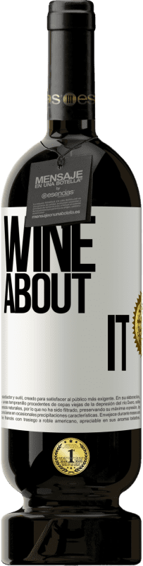 49,95 € Free Shipping | Red Wine Premium Edition MBS® Reserve Wine about it White Label. Customizable label Reserve 12 Months Harvest 2014 Tempranillo