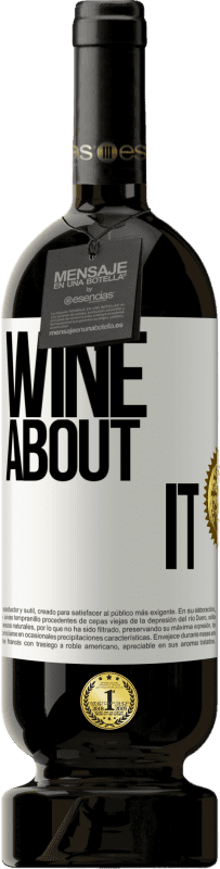 49,95 € Free Shipping | Red Wine Premium Edition MBS® Reserve Wine about it White Label. Customizable label Reserve 12 Months Harvest 2015 Tempranillo