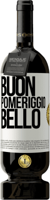 49,95 € Spedizione Gratuita | Vino rosso Edizione Premium MBS® Riserva Buon pomeriggio, bello Etichetta Bianca. Etichetta personalizzabile Riserva 12 Mesi Raccogliere 2014 Tempranillo