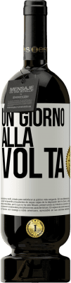 49,95 € Spedizione Gratuita | Vino rosso Edizione Premium MBS® Riserva Un giorno alla volta Etichetta Bianca. Etichetta personalizzabile Riserva 12 Mesi Raccogliere 2015 Tempranillo