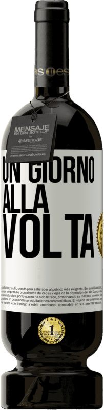 49,95 € Spedizione Gratuita | Vino rosso Edizione Premium MBS® Riserva Un giorno alla volta Etichetta Bianca. Etichetta personalizzabile Riserva 12 Mesi Raccogliere 2015 Tempranillo