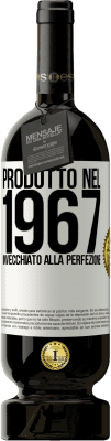 49,95 € Spedizione Gratuita | Vino rosso Edizione Premium MBS® Riserva Prodotto nel 1967. Invecchiato alla perfezione Etichetta Bianca. Etichetta personalizzabile Riserva 12 Mesi Raccogliere 2014 Tempranillo