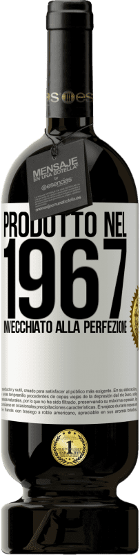 49,95 € Spedizione Gratuita | Vino rosso Edizione Premium MBS® Riserva Prodotto nel 1967. Invecchiato alla perfezione Etichetta Bianca. Etichetta personalizzabile Riserva 12 Mesi Raccogliere 2015 Tempranillo