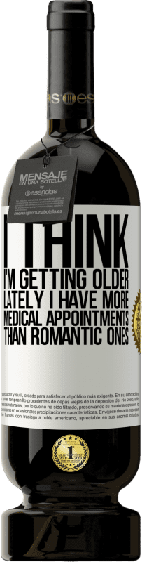 49,95 € 送料無料 | 赤ワイン プレミアム版 MBS® 予約する 年を取ってきていると思います。最近はロマンティックな予約よりも多くの予約が必要です ホワイトラベル. カスタマイズ可能なラベル 予約する 12 月 収穫 2016 Tempranillo