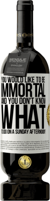 49,95 € 免费送货 | 红酒 高级版 MBS® 预订 您想成为不朽的神仙，又不知道周日下午该做什么？ 白标. 可自定义的标签 预订 12 个月 收成 2016 Tempranillo