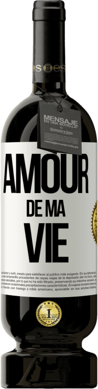 49,95 € Envoi gratuit | Vin rouge Édition Premium MBS® Réserve Amour de ma vie Étiquette Blanche. Étiquette personnalisable Réserve 12 Mois Récolte 2014 Tempranillo