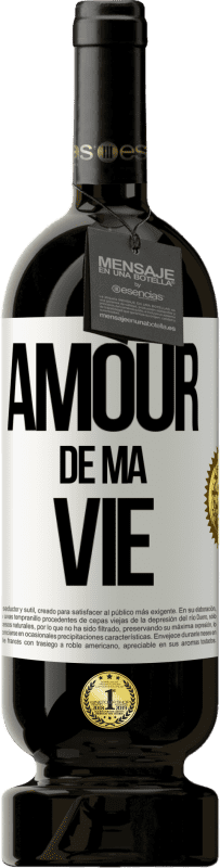 49,95 € Envoi gratuit | Vin rouge Édition Premium MBS® Réserve Amour de ma vie Étiquette Blanche. Étiquette personnalisable Réserve 12 Mois Récolte 2015 Tempranillo