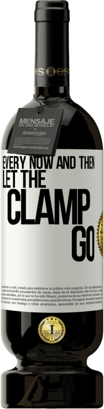 49,95 € 送料無料 | 赤ワイン プレミアム版 MBS® 予約する 時々クランプを手放す ホワイトラベル. カスタマイズ可能なラベル 予約する 12 月 収穫 2016 Tempranillo