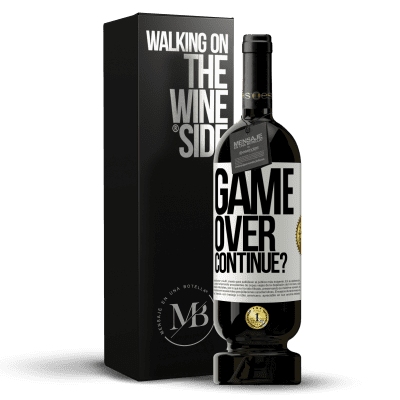 «GAME OVER. Continue?» Premium Edition MBS® Reserve