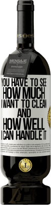 49,95 € 送料無料 | 赤ワイン プレミアム版 MBS® 予約する あなたは私がどれだけ掃除したいのか、そして私がそれをどれだけうまく処理できるのかを見なければなりません ホワイトラベル. カスタマイズ可能なラベル 予約する 12 月 収穫 2016 Tempranillo
